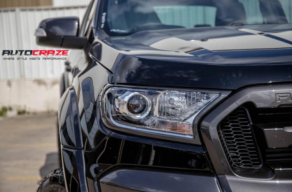 FORD RANGER MAVERICK GLOSS BLACK MILLED ACCENTS